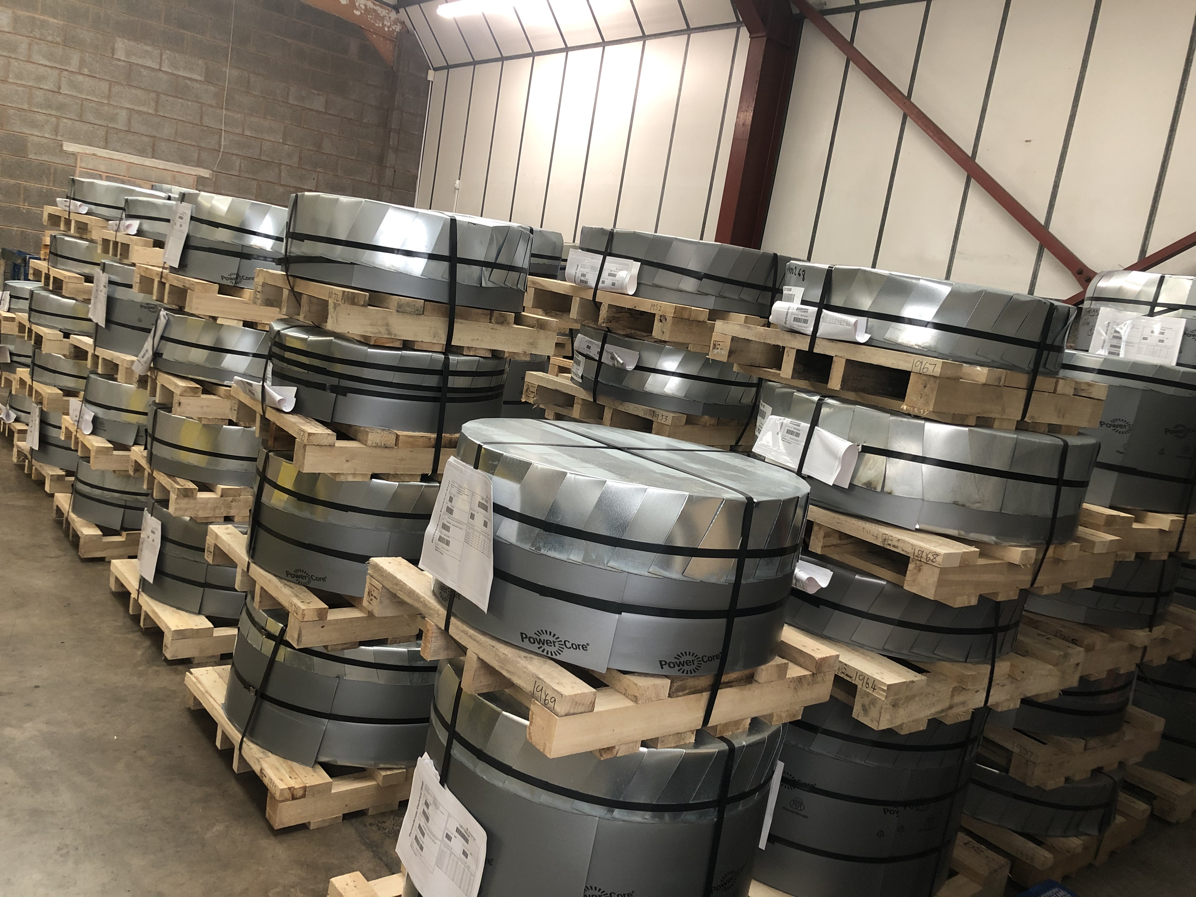 Electrical steel laminations and stock